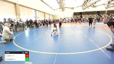 73-M lbs Final - Jack Lauer, UpperTownship vs Vincent Cardella, Savae Wrestling Academy