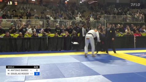 MARCO ANTONIO BARBOSA vs MARK DOUGLAS ROGERS 2024 Pan Jiu Jitsu IBJJF Championship