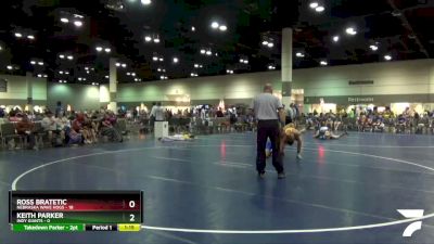 126 lbs Round 2 (6 Team) - Ross Bratetic, Nebraska Wave Hogs vs Keith Parker, Indy Giants