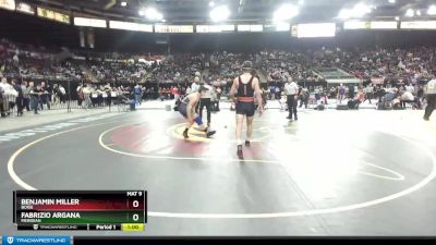 5A 170 lbs Cons. Round 3 - Fabrizio Argana, Meridian vs Benjamin Miller, Boise