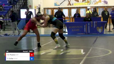 68 lbs Cons. Round 2 - Olivia Pizano, Southern Oregon Regional Training Center vs Taylor Cutler, Bulldog Wrestling Club