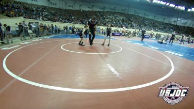 52 lbs Round Of 16 - Chance Eck, Brawlers vs Jack Goodnight, Coweta Tiger Wrestling