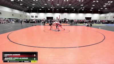 130 lbs Champ. Round 2 - Addison Harkins, Nixa vs Jennifer Lopez-Alvarado, North Kansas City