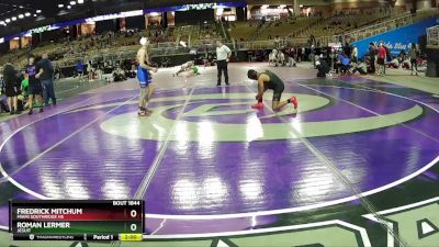 120 lbs Quarterfinal - Roman Lermer, Jesuit vs Fredrick Mitchum, Miami Southridge Hs