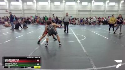 110 lbs Finals (8 Team) - Oliver Lester, Revolution Elite vs Evan Ulrich, Dayton Bandits