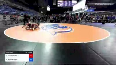 195 lbs Consi Of 64 #2 - Jack MacDonald, New York vs Nathan Wemstrom, Illinois