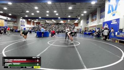 215 lbs Champ. Round 1 - William Wedgewood, Costa Mesa vs Joseph Tierney, Irvine