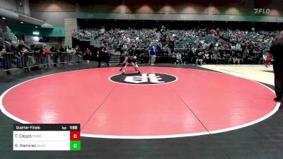 113 lbs Quarterfinal - Tyler Capps, Pomona vs Ronnie Ramirez, Walnut