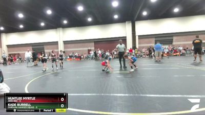 50 lbs Round 3 (6 Team) - Kade Burrell, Carolina Hammer Squad vs Huntlee Myrtle, ARES Red