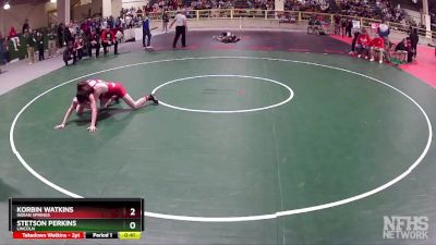 150 lbs Cons. Round 1 - Stetson Perkins, Lincoln vs Korbin Watkins, Indian Springs