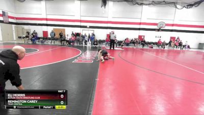 60A 1st Place Match - Remington Carey, Team Central vs Eli Morris, Butler Youth Wrestling Club