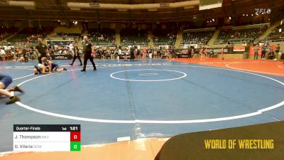 73 lbs Quarterfinal - Johnathan Thompson, Sebolt Wrestling Academy vs Gabriel Viloria, Scrap Yard Training