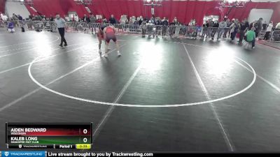 132 lbs Cons. Round 2 - Aiden Bedward, Wisconsin vs Kaleb Long, Shakopee Mat Club