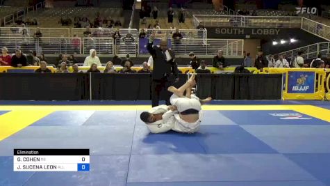 GREGORY COHEN vs JIULIANO SUCENA LEON 2024 Pan Jiu Jitsu IBJJF Championship