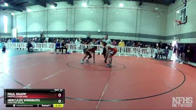 138 lbs Quarterfinal - Paul Knapp, Martin Luther King vs Hercules Windrath, Fountain Valley