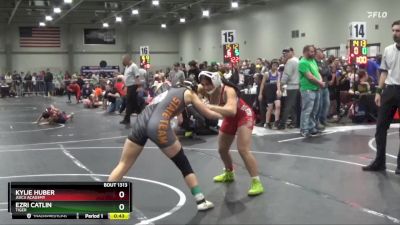 119 lbs Cons. Round 2 - Ezri Catlin, Tiger vs Kylie Huber, Juic3 Acad3my