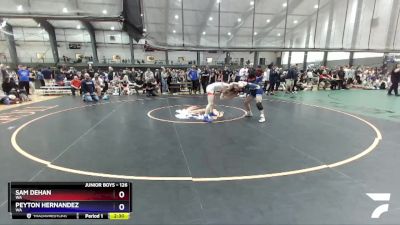 126 lbs Cons. Round 5 - Sam DeHan, WA vs Peyton Hernandez, WA