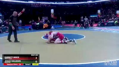 132-5A Semifinal - Josiah Gallegos, Brighton vs Garrett Reece, Regis Jesuit