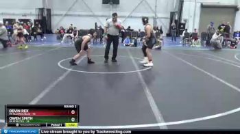 130 lbs Round 2 (8 Team) - Owen Smith, 84 Athletes vs Devin Rex, PA Alliance Blue