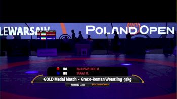 97kg Gold - Mohammadhadi Saravi, IRI vs Mehdi Balihamzehde, IRI