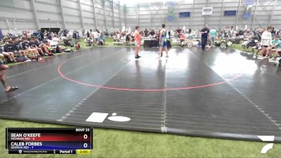 220 lbs Semis & 3rd Wb (16 Team) - Sean O`Keefe, Michigan Red vs Caleb Forbes, Georgia RED