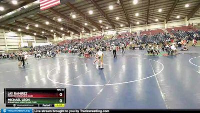 140 lbs Cons. Round 2 - Michael Leon, Bonneville Wrestling Club vs Jay Ramirez, Payette Wrestling Club