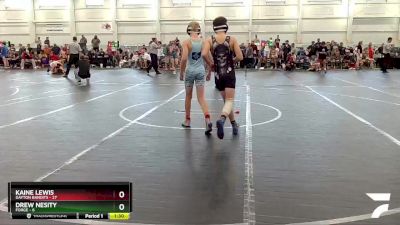 100 lbs Round 3 (6 Team) - Kaine Lewis, Dayton Bandits vs Drew Nesity, Forge