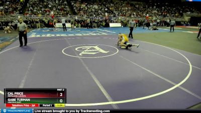 Semifinal - Gabe Turman, Lincoln East vs Cal Price, Papillion-LaVista