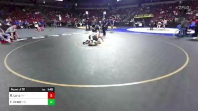 126 lbs Round Of 32 - Bryce Luna, St. Francis (CC) vs Ernest Grant, South (CS)