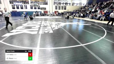 139 lbs Semifinal - Patrick Kelly, Central Bucks West vs Dylan Ross, Paramus Catholic