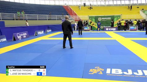 CAIQUE MATEUS TRINDADE DE MELO vs IVANDRO JOSÉ DO NASCIMENTO FILHO 2024 Brasileiro Jiu-Jitsu IBJJF