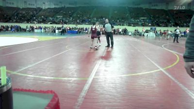 123 lbs Consi Of 4 - Elizabeth Mcleroy, Tuttle vs Jolee Thomas, Plainview Junior High