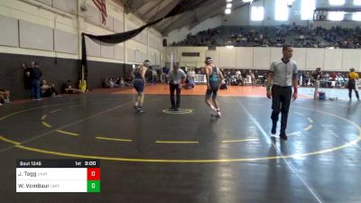 Match - Julian Tagg, Unattached vs Will VomBaur, United States Air Force Academy Prep