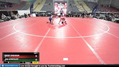 106 lbs 1st Place Match - Riker Ohearon, UT vs Jon Gonzalez, IA