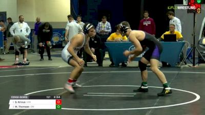 149 lbs Consolation - Sam Krivus, Virginia vs Max Thomsen, Northern Iowa