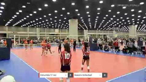 Columbia 17 red vs Kokoro Volleyball - 2022 JVA World Challenge presented by Nike - Expo Only