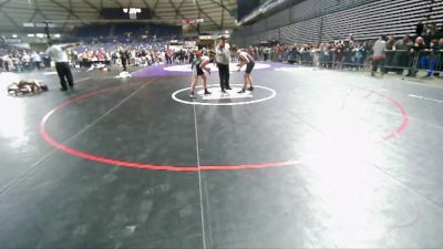 149 lbs Cons. Round 1 - Mason Kinley, Eatonville Cruisers Wrestling vs Davis Walker, Gig Harbor Grizzlies Wrestling Club