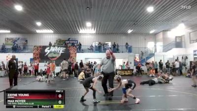 64 lbs Round 1 - Zayne Young, SVRWC vs Max Moyer, The Hunt Wrestling Club