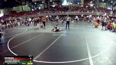 95 lbs Champ. Round 2 - Ian Nelson, Wahoo Wrestling Club vs Dominick Urdiales, Gering Wrestling Club