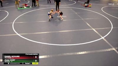 56 lbs Finals (8 Team) - Daniel McGuire, Stillwater vs Evan Ivory, Wayzata