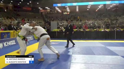 MARCO ANTONIO BARBOSA vs ALEXANDRE AUGUSTO MONTEIRO 2024 Pan Jiu Jitsu IBJJF Championship