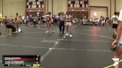 108 lbs Quarterfinals (8 Team) - Tyler Hildebrandt, American MMA & Wrestling vs Ethan Michaels, Revival Gray