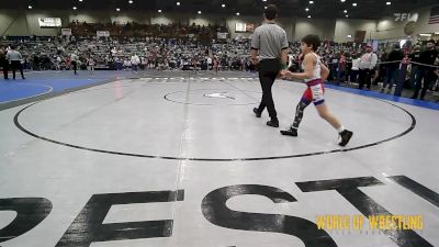 73 lbs Round Of 32 - Bryant Calloway, Sherman Challengers vs Ryker Alba, All-Phase Wrestling