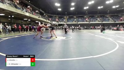 190 lbs Champ. Round 1 - Hayden Wheeler, Yorkville Christian vs Juan Zavala, Solorio