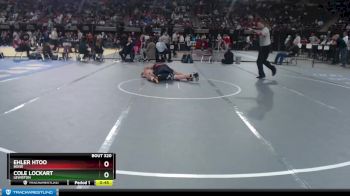 5A 160 lbs Cons. Round 3 - Ehler Htoo, Boise vs Cole Lockart, Lewiston