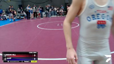 102 lbs Cons. Semi - Landon Hill, AK vs Jj Jump, OR