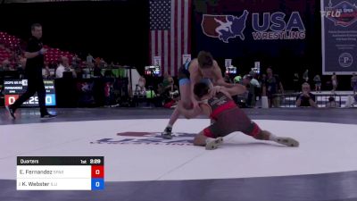 65 kg Quarters - Ethan Fernandez, Spartan Combat RTC vs Kannon Webster, Illinois