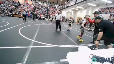 64 lbs Round Of 16 - Briggs Mattson, Broken Arrow Wrestling Club vs Mason Maggard, Claremore Wrestling Club