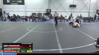 72 lbs Finals (2 Team) - Cody Householder, 4M vs Grayson Hostetter, MMA Uprising