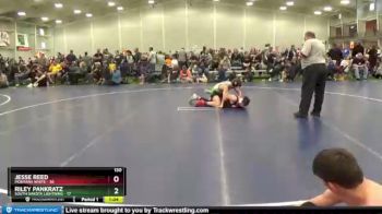 130 lbs Round 5 (6 Team) - Riley Pankratz, South Dakota Lightning vs Jesse Reed, Montana White